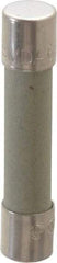 Cooper Bussmann - 250 VAC, 6.25 Amp, Time Delay Miniature Ceramic Fuse - 1-1/4" OAL, 1/4" Diam - Exact Tool & Supply