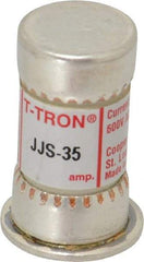 Cooper Bussmann - 600 VAC, 35 Amp, Fast-Acting General Purpose Fuse - Fuse Holder Mount, 1-9/16" OAL, 200 at AC (RMS) kA Rating, 13/16" Diam - Exact Tool & Supply