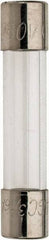 Cooper Bussmann - 250 VAC, 32 VDC, 0.19 Amp, Fast-Acting Miniature Glass Fuse - 1-1/4" OAL, 10 at 125 V kA Rating, 1/4" Diam - Exact Tool & Supply