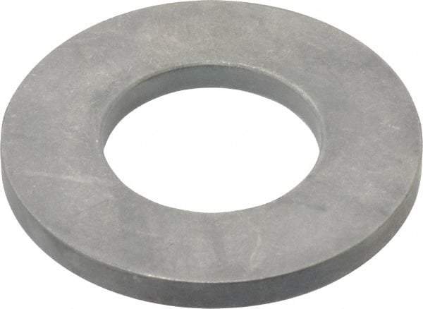 Gibraltar - 1" Screw, Grade 18-8 Stainless Steel Standard Flat Washer - 1-1/32" ID x 2" OD, 3/16" Thick, Plain Finish - Exact Tool & Supply