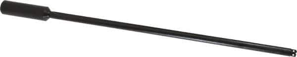 Allied Machine and Engineering - Series Y, 3/8 to 27/64" Diam, 3/4" Diam Straight Shank, Straight Flute Spade Drill - 11-7/16" Max Depth, 12-5/16" Body Length, 14-19/32" OAL, Extended Length, Through Coolant - Exact Tool & Supply