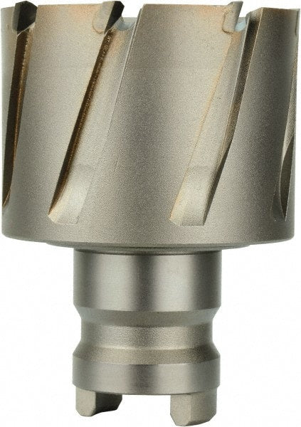 Milwaukee Tool - 9/16" Diam x 1" Deep Carbide-Tipped Annular Cutter - Exact Tool & Supply