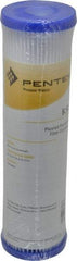 Pentair - 2-5/8" OD, 50µ, Non-Woven Polyester Pleated Cartridge Filter - 9-3/4" Long, Reduces Sediments - Exact Tool & Supply