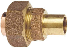 NIBCO - 1" Cast Copper Pipe Union - FTG x F, Pressure Fitting - Exact Tool & Supply