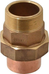 NIBCO - 2" Cast Copper Pipe Union - C X M, Pressure Fitting - Exact Tool & Supply