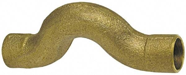 NIBCO - 1/2" Cast Copper Pipe Cross-Over Coupling - C x C, Pressure Fitting - Exact Tool & Supply