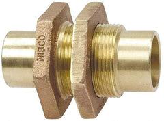 NIBCO - 3/4" Cast Copper Pipe Bulkhead - C x C, Pressure Fitting - Exact Tool & Supply
