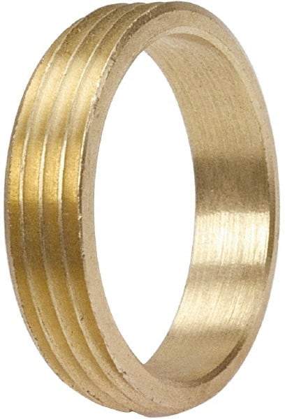NIBCO - 2", Cast Copper Drain, Waste & Vent Pipe Threaded Piece - C x M - Exact Tool & Supply