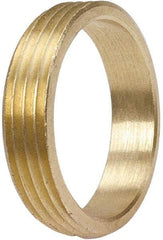 NIBCO - 2", Cast Copper Drain, Waste & Vent Pipe Threaded Piece - C x M - Exact Tool & Supply