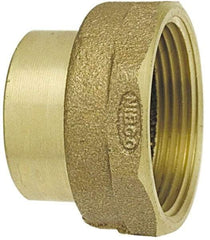 NIBCO - 3", Cast Copper Drain, Waste & Vent Pipe Adapter - Ftg x F - Exact Tool & Supply