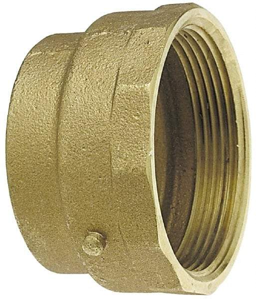 NIBCO - 4", Cast Copper Drain, Waste & Vent Pipe Adapter - C x F - Exact Tool & Supply