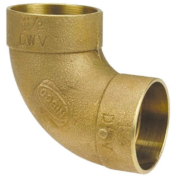NIBCO - 2 x 1-1/2", Cast Copper Drain, Waste & Vent Pipe - C x C - Exact Tool & Supply