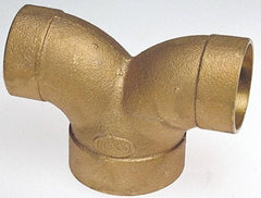 NIBCO - 2 x 1-1/2 x 1-1/2", Cast Copper Drain, Waste & Vent Pipe - C x C x C - Exact Tool & Supply
