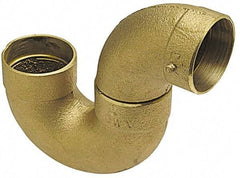 NIBCO - 1-1/4", Cast Copper Drain, Waste & Vent Pipe P Trap - C - Exact Tool & Supply