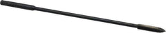 Kennametal - #10-32 UNF 2 Flute H3 Oxide Finish High Speed Steel Spiral Point Extension Tap - Plug Chamfer, 6" OAL, 2B/3B Class of Fit - Exact Tool & Supply