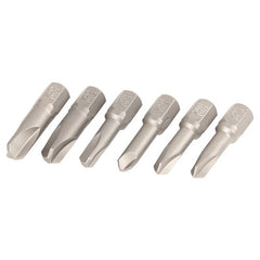 Tri-Wing Insert Bit #0, 1, 2, 3, 4, 5 × 25mm (6 Bit Pack) - Exact Tool & Supply