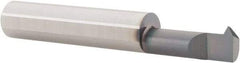 Scientific Cutting Tools - 3/4" Cutting Depth, 10 to 32 TPI, 0.32" Diam, Internal Thread, Solid Carbide, Single Point Threading Bar - AlTiN+ Finish, 2-1/2" OAL, 3/8" Shank Diam, 0.075" Projection from Edge, 60° Profile Angle - Exact Tool & Supply