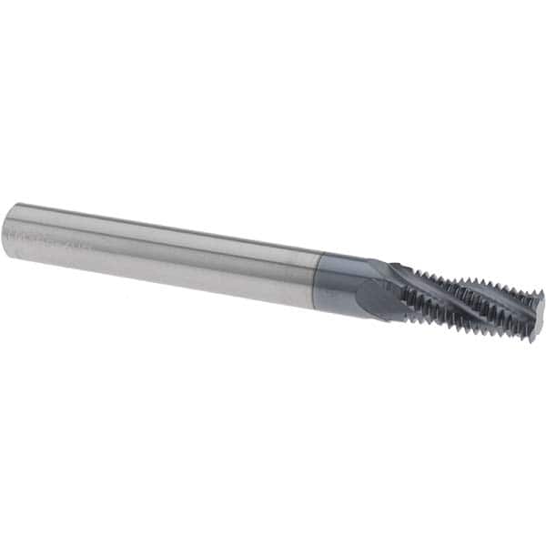 Scientific Cutting Tools - 7/16-20 Internal/External 4-Flute Solid Carbide Helical Flute Thread Mill - Exact Tool & Supply