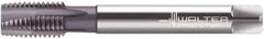 Walter-Prototyp - 5/8-18 UNF, 4 Flute, TiCN Finish, Powdered Metal Spiral Point Tap - Plug Chamfer, Right Hand Thread, 3-13/16" OAL, 27.99mm Thread Length, 12.19mm Shank Diam, 3B Class of Fit, Series A2325766 - Exact Tool & Supply