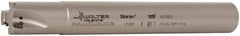 Walter - 20mm Cut Diam, 8mm Max Depth of Cut, 20mm Shank Diam, 1.535" OAL, Indexable Square Shoulder End Mill - AD.T 0803.. Inserts, Weldon Shank, 90° Lead Angle - Exact Tool & Supply