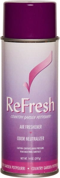 Ability One - Air Fresheners; Type: Air Freshener ; Scent: Country Garden ; Form: Aerosol ; Container Size: 14 oz. ; Concentrated: No - Exact Tool & Supply