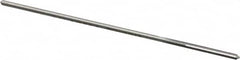 Made in USA - 0.062" High Speed Steel 4 Flute Chucking Reamer - Exact Tool & Supply