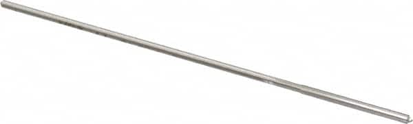Made in USA - 0.064" High Speed Steel 4 Flute Chucking Reamer - Exact Tool & Supply