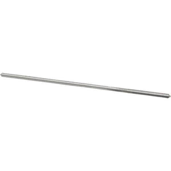 Made in USA - 0.0805" High Speed Steel 4 Flute Chucking Reamer - Exact Tool & Supply