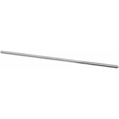 Made in USA - 0.0805" High Speed Steel 4 Flute Chucking Reamer - Exact Tool & Supply