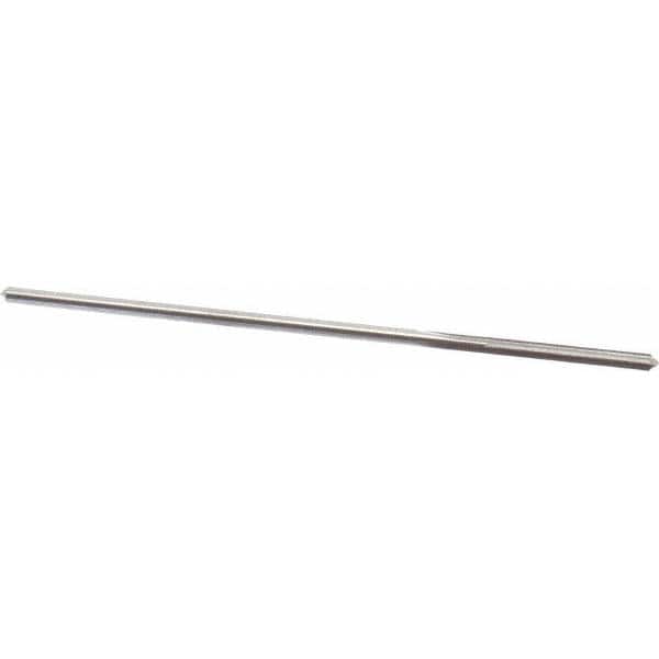 Made in USA - 0.084" High Speed Steel 4 Flute Chucking Reamer - Exact Tool & Supply