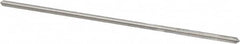 Made in USA - 0.0855" High Speed Steel 4 Flute Chucking Reamer - Exact Tool & Supply