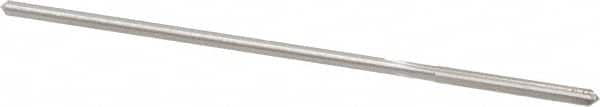 Made in USA - 0.088" High Speed Steel 4 Flute Chucking Reamer - Exact Tool & Supply