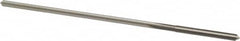 Made in USA - 0.103" High Speed Steel 4 Flute Chucking Reamer - Exact Tool & Supply