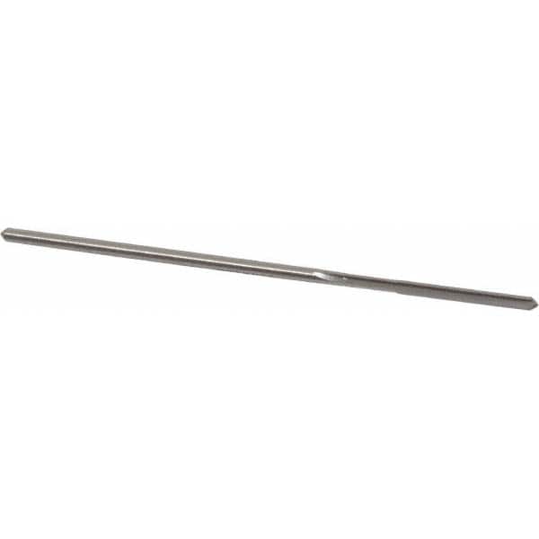 Made in USA - 0.1085" High Speed Steel 4 Flute Chucking Reamer - Exact Tool & Supply