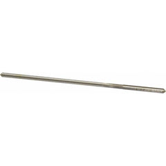 Made in USA - 0.109" High Speed Steel 4 Flute Chucking Reamer - Exact Tool & Supply