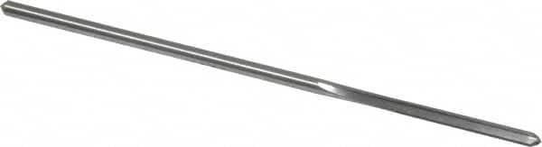 Made in USA - 0.1095" High Speed Steel 4 Flute Chucking Reamer - Exact Tool & Supply