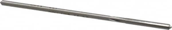Made in USA - 0.118" High Speed Steel 4 Flute Chucking Reamer - Exact Tool & Supply