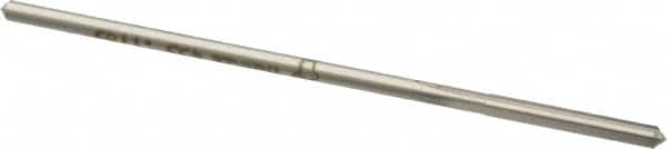 Made in USA - 0.1185" High Speed Steel 4 Flute Chucking Reamer - Exact Tool & Supply
