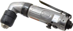 Sioux Tools - 3/8" Reversible Keyless Chuck - Right Angle Handle, 1,200 RPM, 10 CFM, 0.33 hp - Exact Tool & Supply
