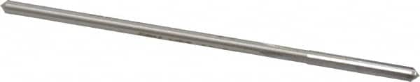 Made in USA - 0.1255" High Speed Steel 4 Flute Chucking Reamer - Exact Tool & Supply