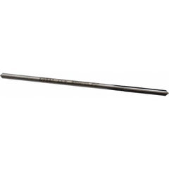 Made in USA - 0.1265" High Speed Steel 4 Flute Chucking Reamer - Exact Tool & Supply