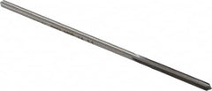 Made in USA - 0.1325" High Speed Steel 4 Flute Chucking Reamer - Exact Tool & Supply