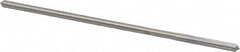 Made in USA - 0.1355" High Speed Steel 4 Flute Chucking Reamer - Exact Tool & Supply