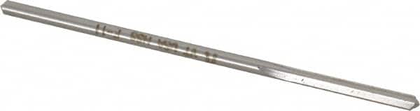 Made in USA - 0.137" High Speed Steel 4 Flute Chucking Reamer - Exact Tool & Supply