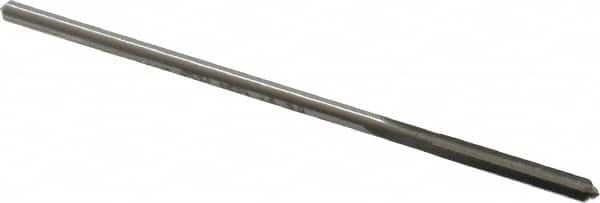 Made in USA - 0.141" High Speed Steel 4 Flute Chucking Reamer - Exact Tool & Supply