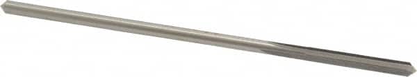 Made in USA - 0.142" High Speed Steel 4 Flute Chucking Reamer - Exact Tool & Supply