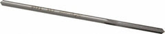 Made in USA - 0.1445" High Speed Steel 4 Flute Chucking Reamer - Exact Tool & Supply