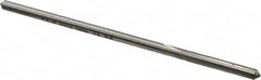 Made in USA - 0.1555" High Speed Steel 4 Flute Chucking Reamer - Exact Tool & Supply