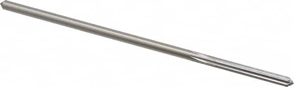 Made in USA - 0.158" High Speed Steel 6 Flute Chucking Reamer - Exact Tool & Supply