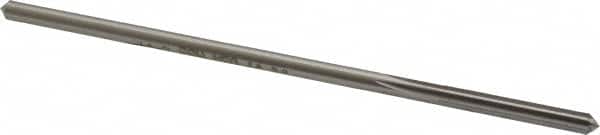 Made in USA - 0.1585" High Speed Steel 6 Flute Chucking Reamer - Exact Tool & Supply